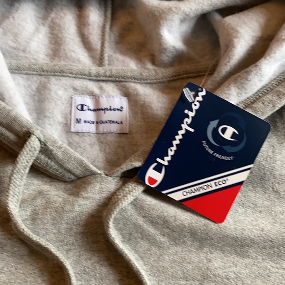 Champion Heather Grey Hoodie BNWT - Picture 2 of 4